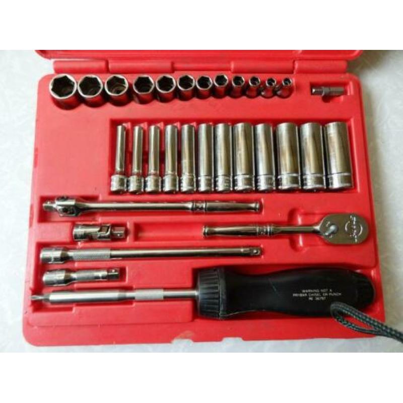 SNAP-On doppenset 1/4 - metisch
