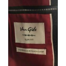 van Gils colbert donkerblauw z.g.a.n. (Nieuwprijs 300)