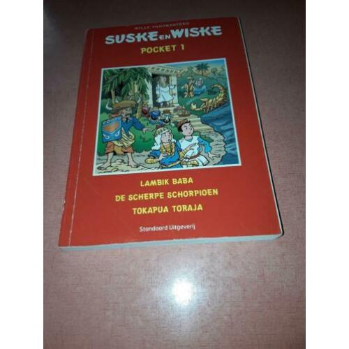 Suske en wiske pockets nu € 2 per stuk of 3 voor € 5