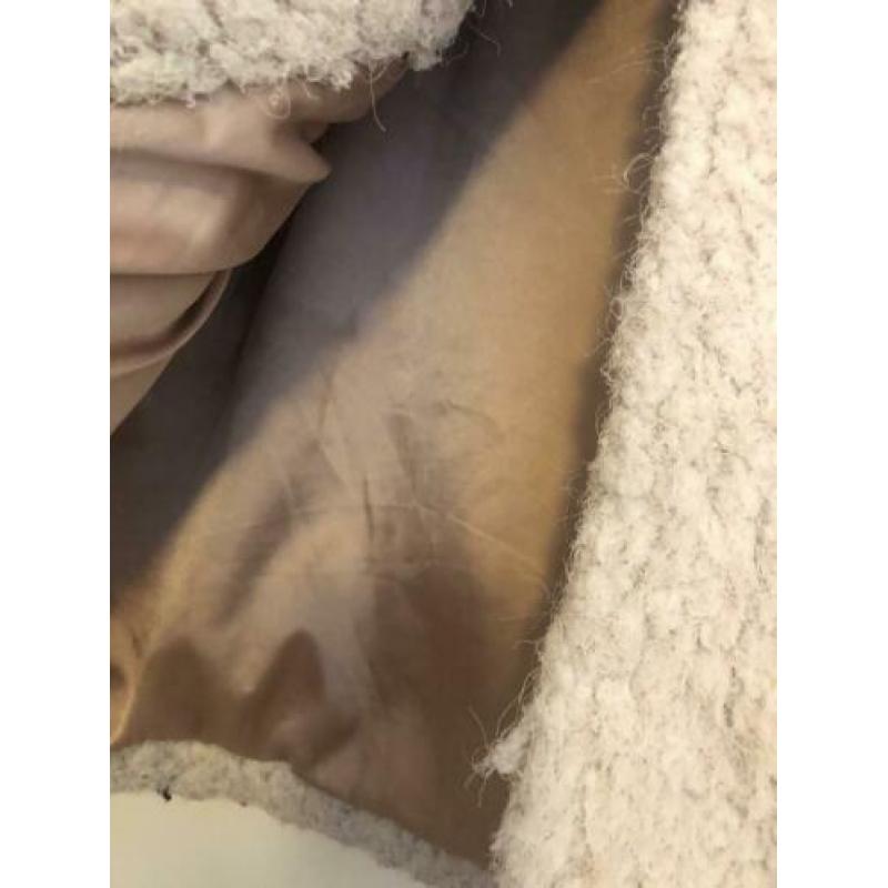 Esqualo teddy vestje crèmekleurig maat 36