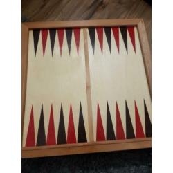 Houten schaakbord