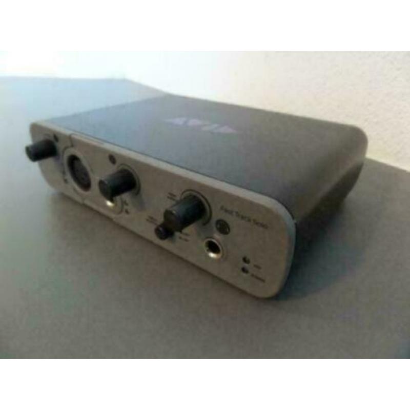 Avid Fast Track Solo usb audio interface XLR Jack Usb