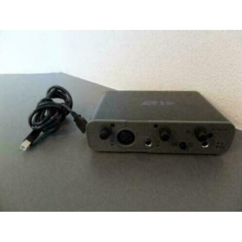 Avid Fast Track Solo usb audio interface XLR Jack Usb