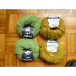 bollen wol Merino air/Lana Grossa/Garzato Fleece Alpaka.