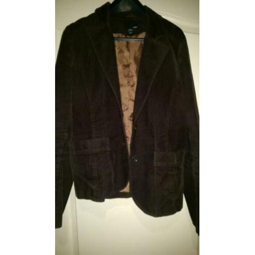 Bruin Rib Colbert, mt. 40, z.g.a.n., Nú voor €15,-
