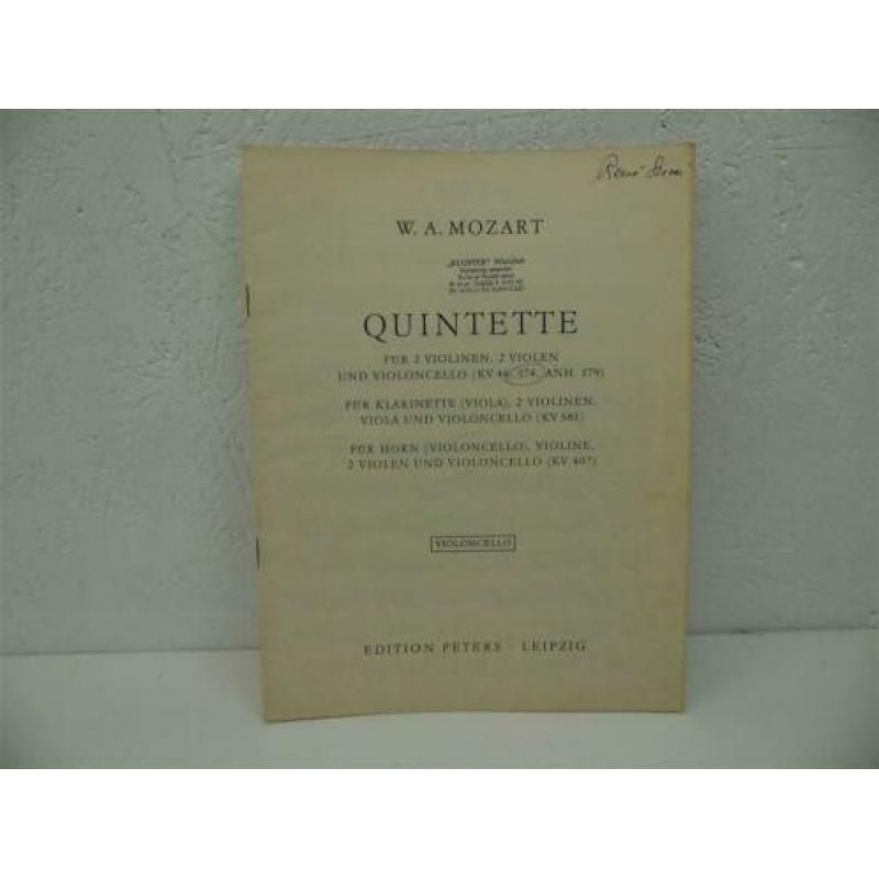 Edition Peters Wolfgang Amadeus Mozart