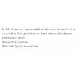 Nieuw met kaartjes jurk G-MAXX maat L