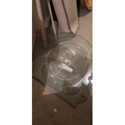 Mooie glazen wasbak