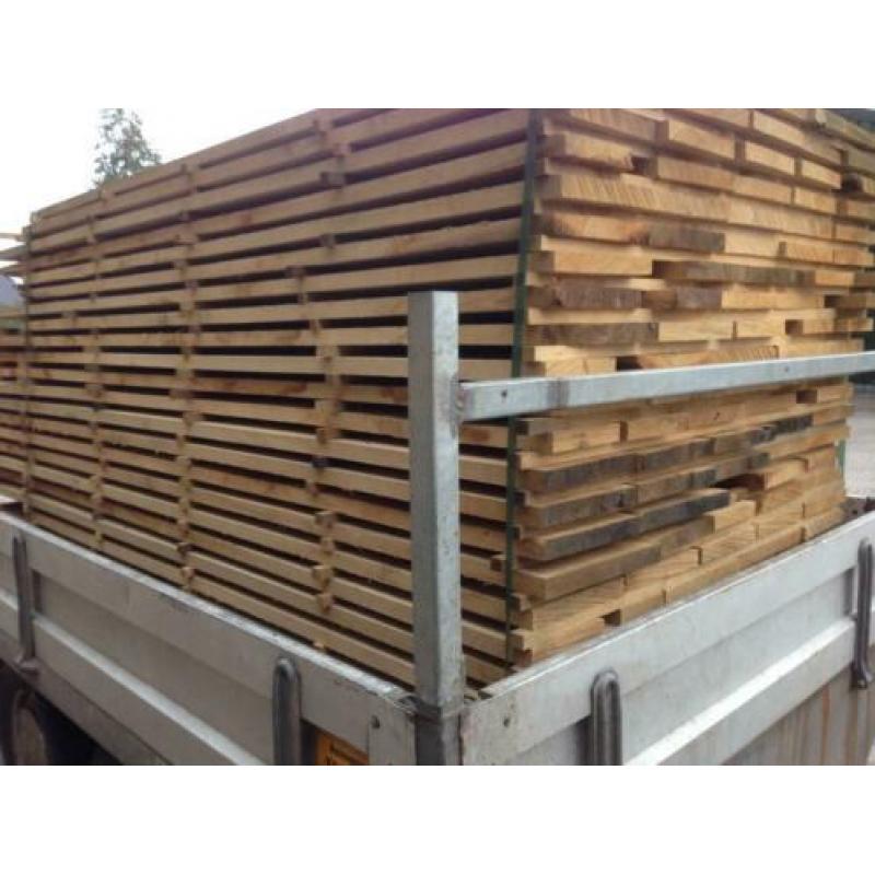 1,7m3 droge eiken planken 28mm dik ca 54m2,OPRUIMING!