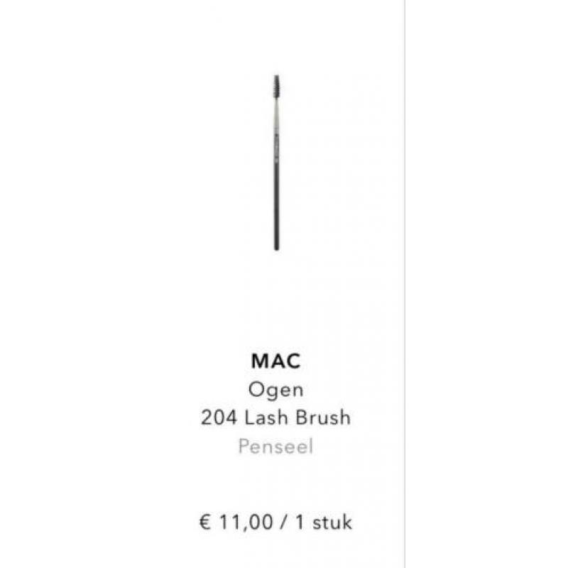 5€ per kwast-Nieuw MAC 204 wenkbrauw brush,lash kwast