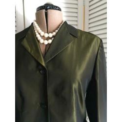 Marc aurel’ schitterende blazer in olijfgroen mt 42