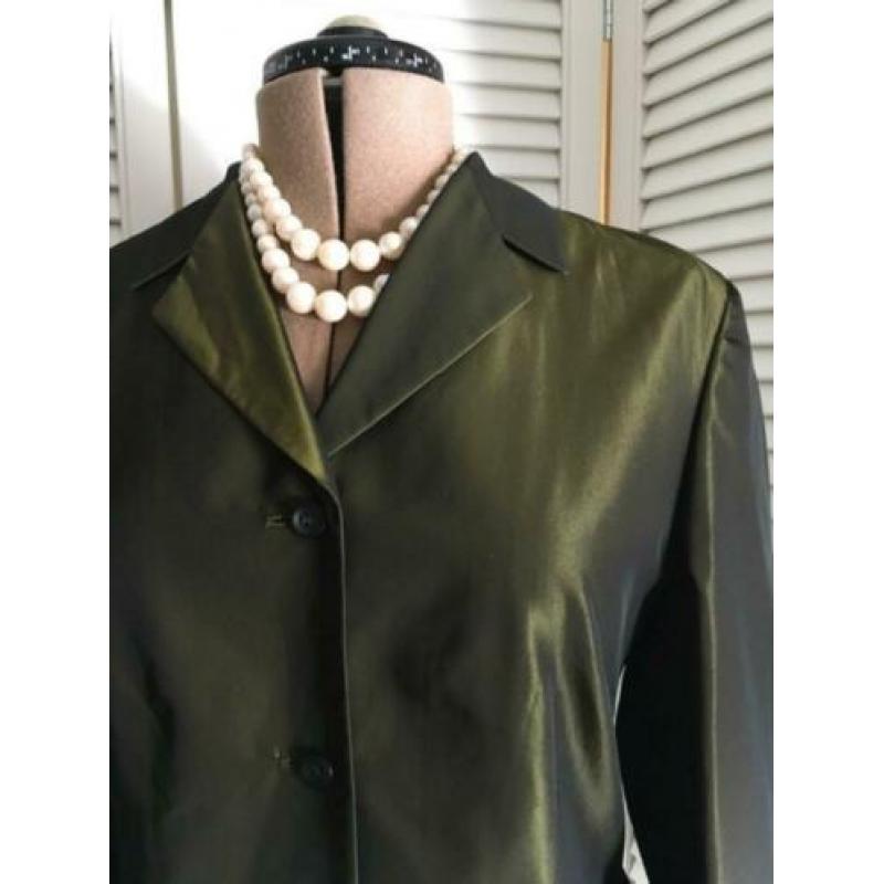 Marc aurel’ schitterende blazer in olijfgroen mt 42