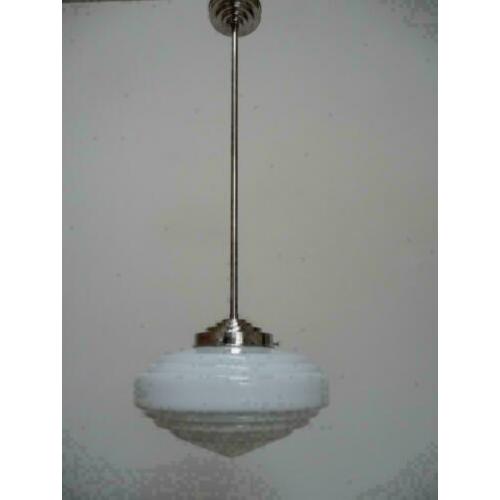 Art deco design verlichting hanglamp. Deco trappunt 31 cm
