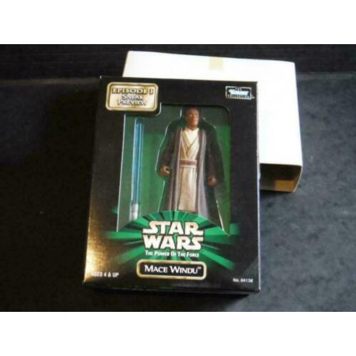 Star Wars Mace Windu Sneak Preview action figure in doos