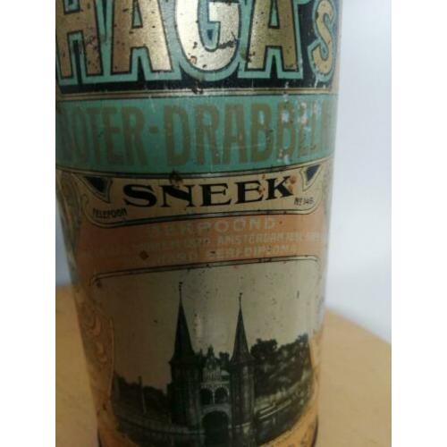 Haga's - Groot kruideniersblik Haga's Boter Drabbelkoek