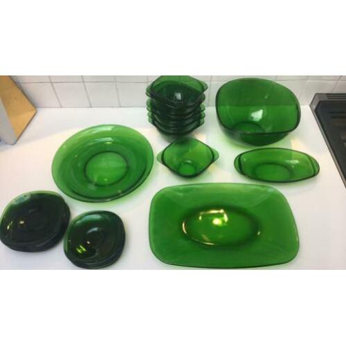 Vereco france servies groen glas