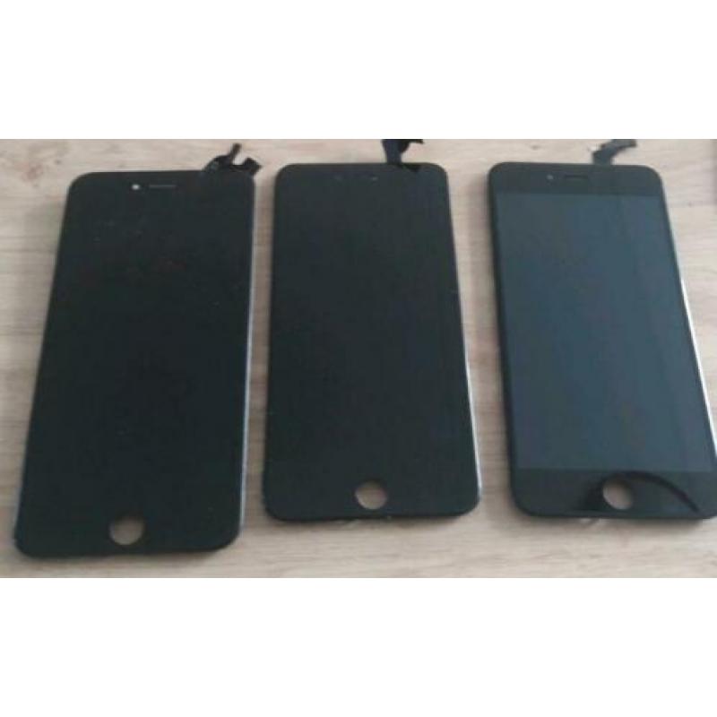 Iphone 5(s) ,6(s), 7, 8+ (lcd en achterkant) LCDS