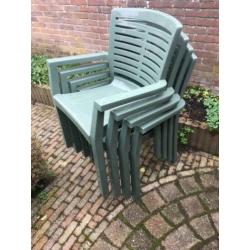 Tuinstoeltjes, stapelbaar Lawn Comfort, kunststof