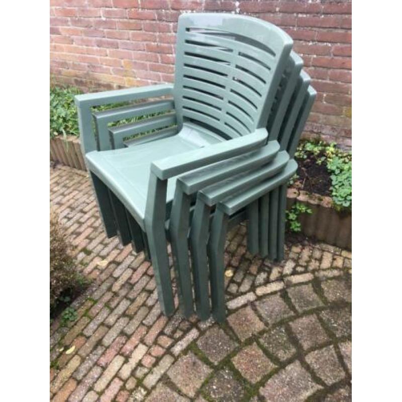 Tuinstoeltjes, stapelbaar Lawn Comfort, kunststof