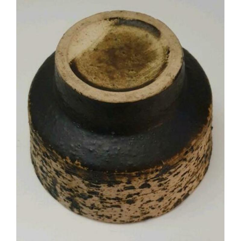 Vintage jaren 60 berkenbast bloempot