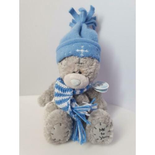 Me to you beertje blauwe muts sjaal cadeautip