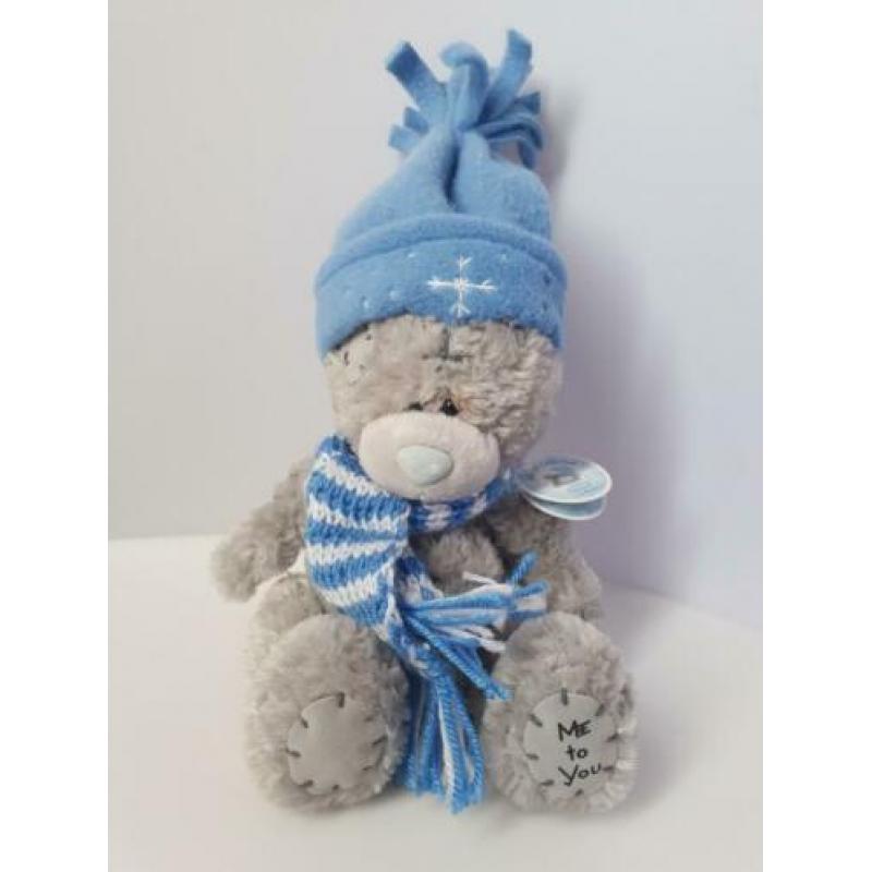Me to you beertje blauwe muts sjaal cadeautip