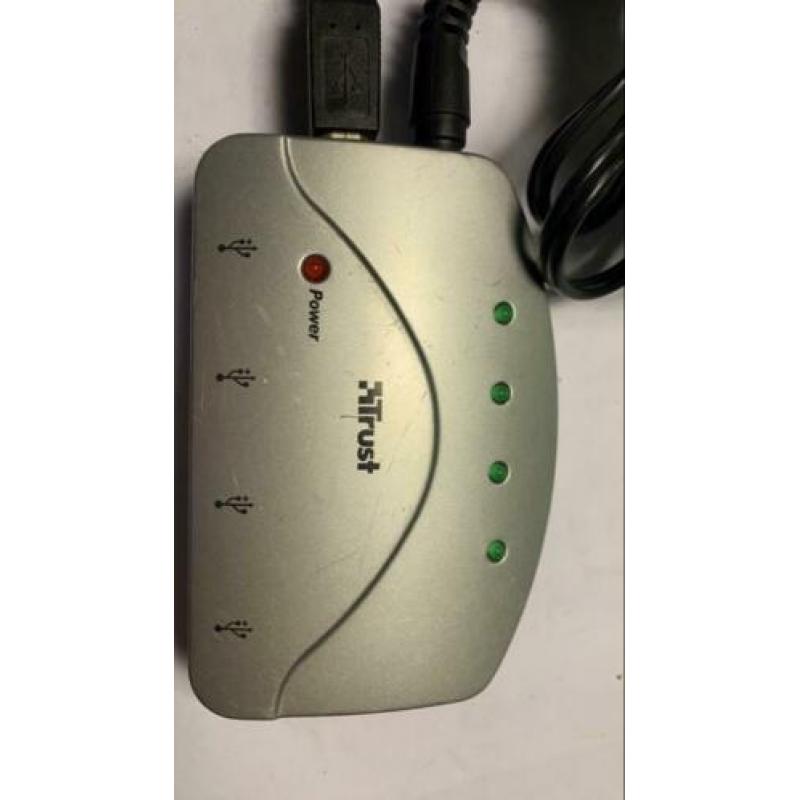 Trust HU-5540 4 port USB2 powered Hub