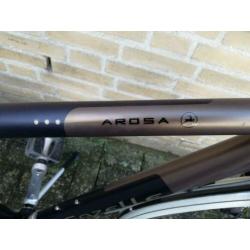Bijna nieuwe sportieve gazelle arosa goldline tourfiets 49cm