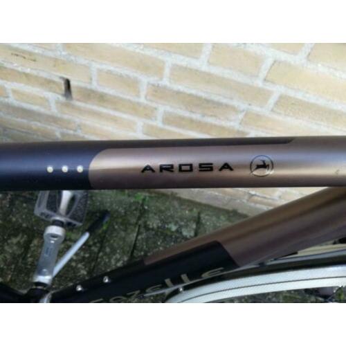Bijna nieuwe sportieve gazelle arosa goldline tourfiets 49cm