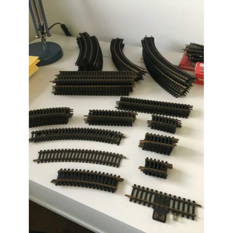 Fleischmann - 2 railssets en losse rails/wissels etc