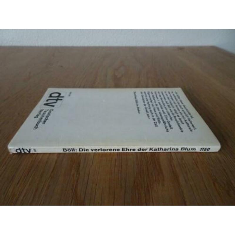 Heinrich Böll - Die verlorene Ehre der Katharina Blum. Duits