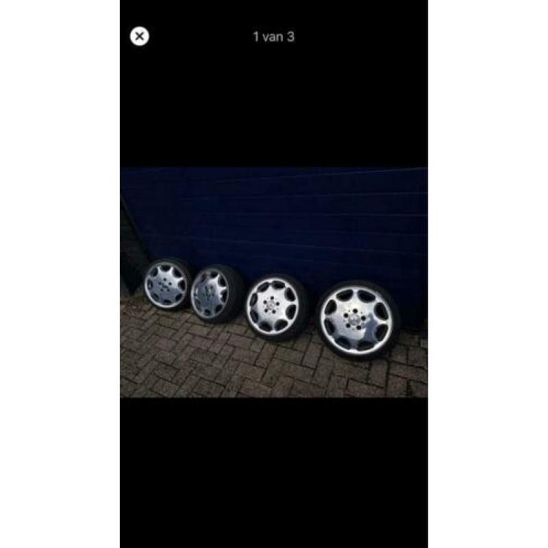 Mercedes velgen 16inch hoogglans verdicht
