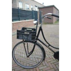OMA Fiets Terugtraprem 28 inch voordrager en krat
