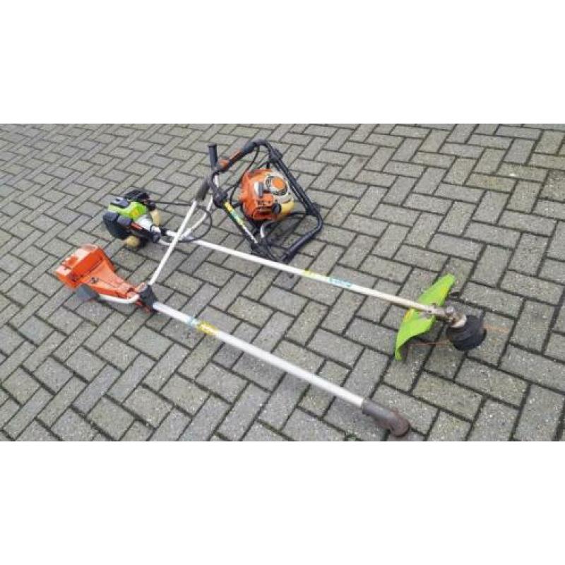 2 X Bosmaaier 1 x Grondboor.