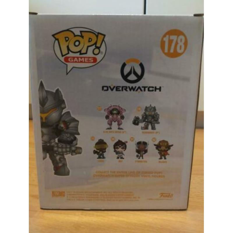 GLOEDNIEUWE Funko Pop Overwatch Reinhardt nr178