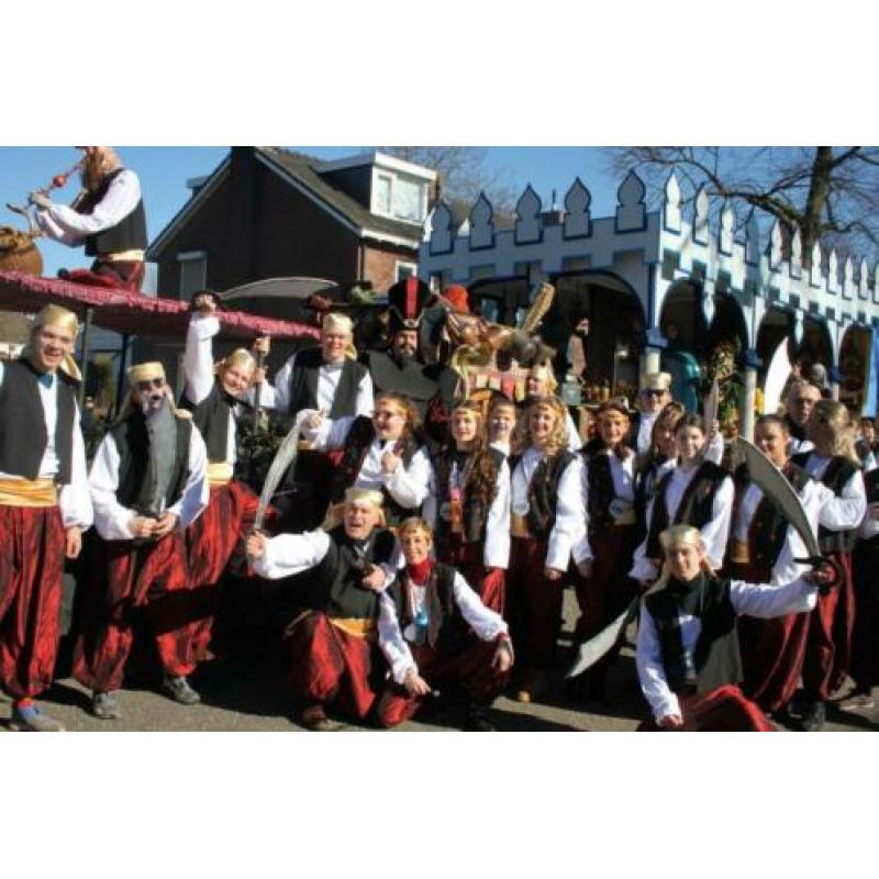 Carnavals kleding Loopgroep thema 1001 nacht - Oosters