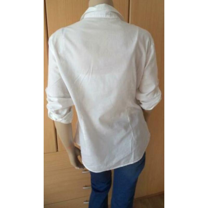 BANANA REPUBLIC witte katoenen blouse maat L