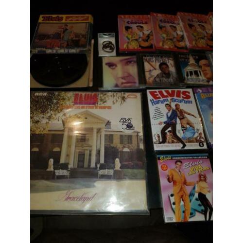Elvis Presley# dvd# super 8# bootleg cd's# memorablia# etc..