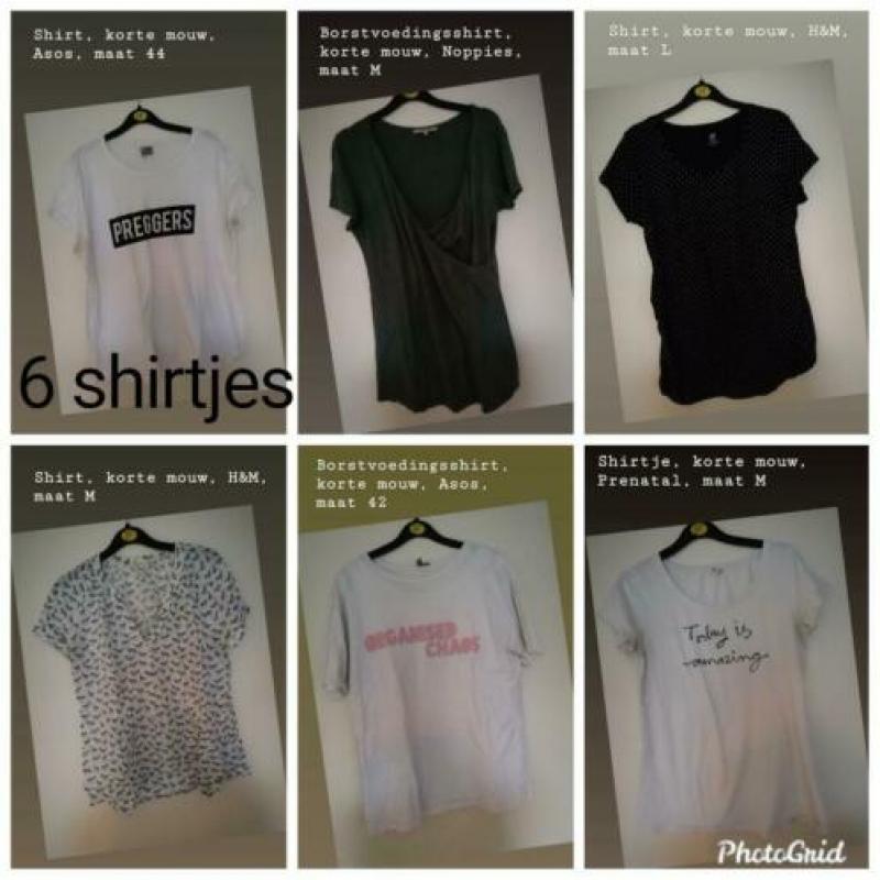 Zwangerschaps kleding pakket 28 delig maat M/L