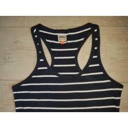 ZGAN ONLY Blauwe zomerjurk lang, mt S