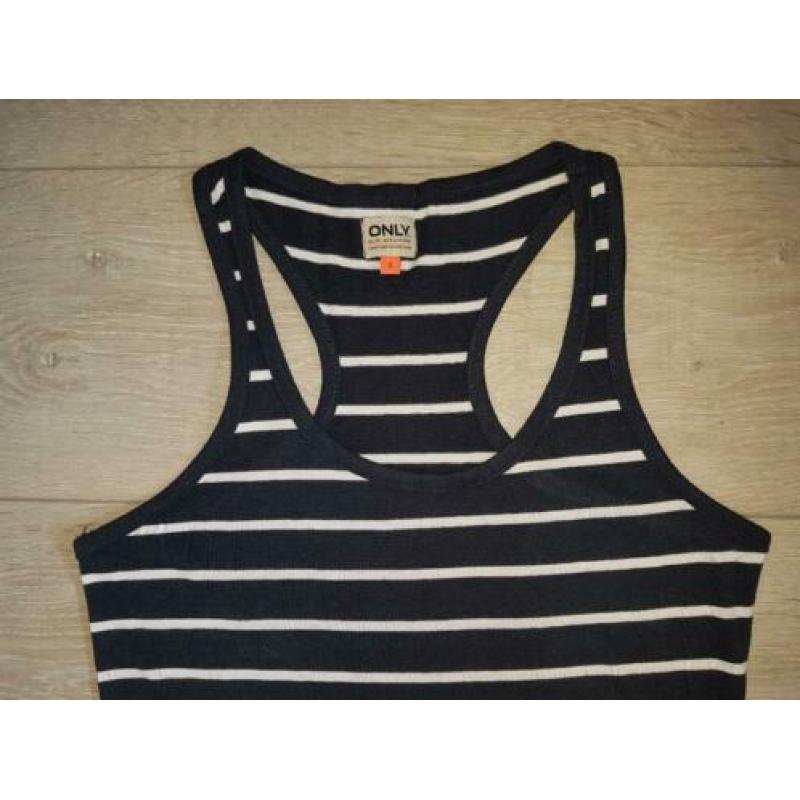 ZGAN ONLY Blauwe zomerjurk lang, mt S