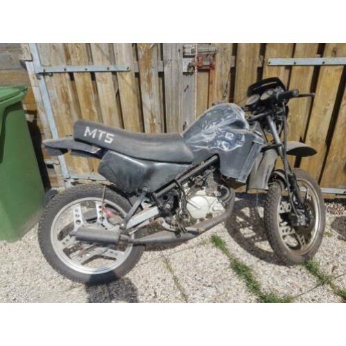 Honda mt met kenteken