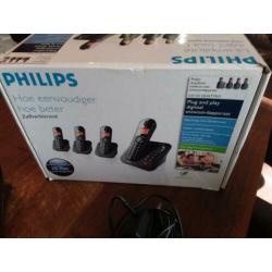 Telefoonset Philips CD155 Quattro