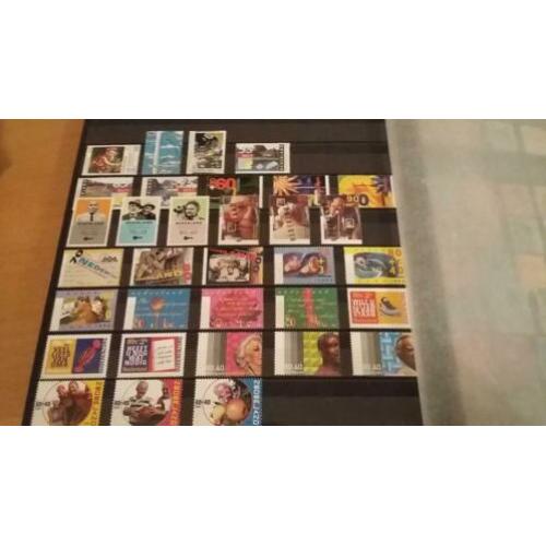 Nederland serie zomerpostzegels postfris jaren 1990-2000