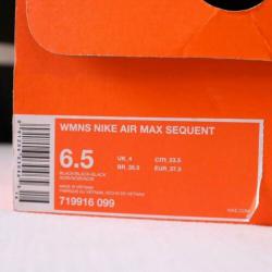 black Nike Air Max SEQUENT