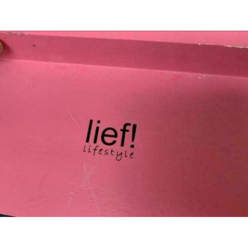 Lief lifestyle letterbak / wandrek roze