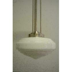 Art deco design verlichting hanglamp. Deco trappunt 31 cm