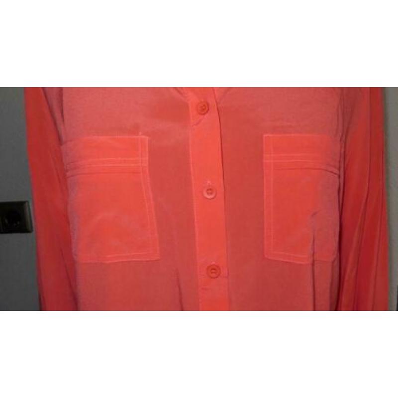 TUZZI zijden blouson/blouse/tuniek 36 38 S M