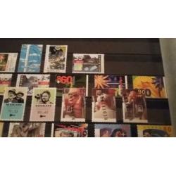 Nederland serie zomerpostzegels postfris jaren 1990-2000