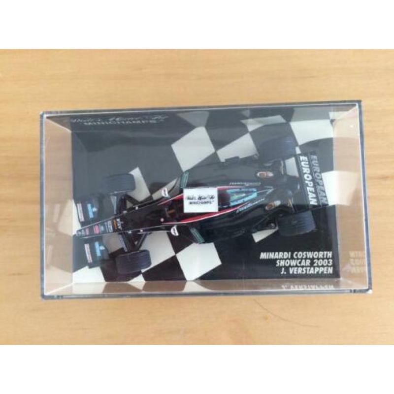 MiniChamps Minardi Cosworth Showcar 2003 Jos Verstappen 1:43